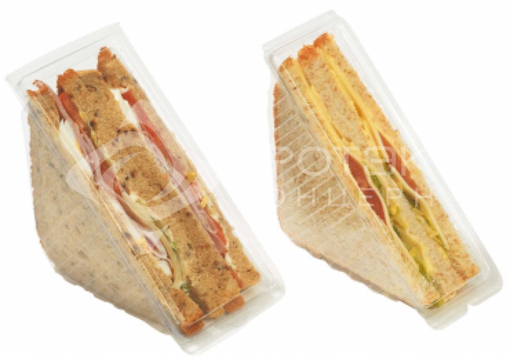 Пластиковая упаковка для сэндвичей