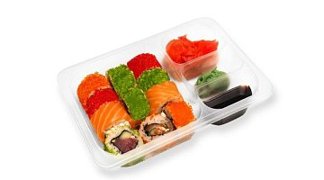 Упаковка для суши под запайку